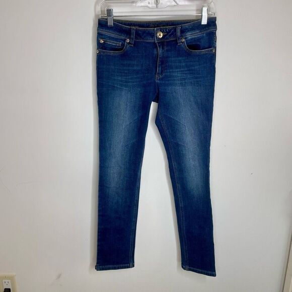 DL1961 Angel Mid Rise‎ Skinny Ankle Jean Size 27 6 Dark Wash Denim 4 Way Stretch - Picture 7 of 7